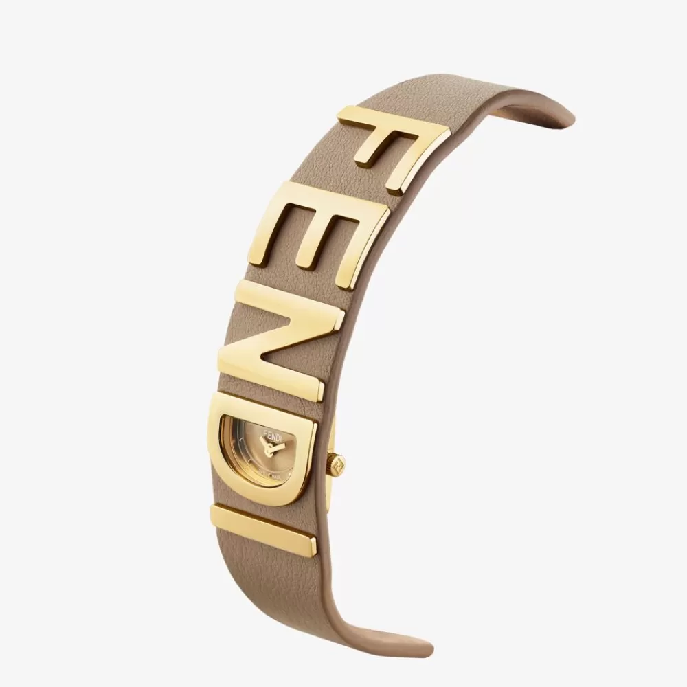 Bracciali>Fendi 17,80 X 19,80 Mm - Orologio A Bracciale Con Lettering