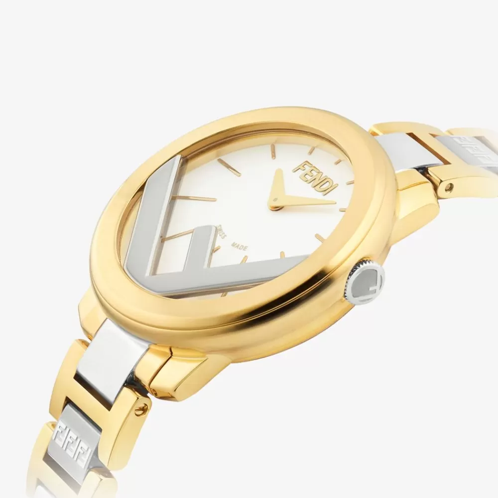 Orologi>Fendi 28 Mm - Orologio Rotondo Con Logo F Is