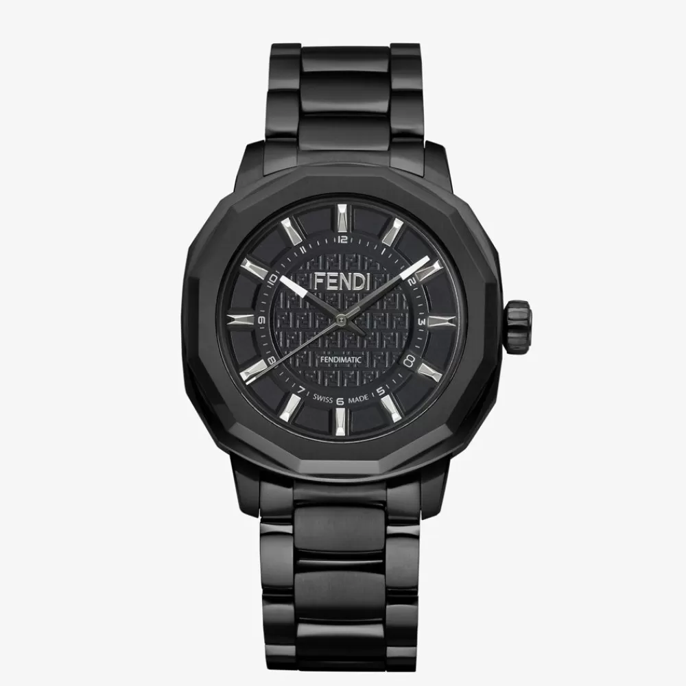 Orologi>Fendi 42 Mm - Orologio Automatico Geometrico