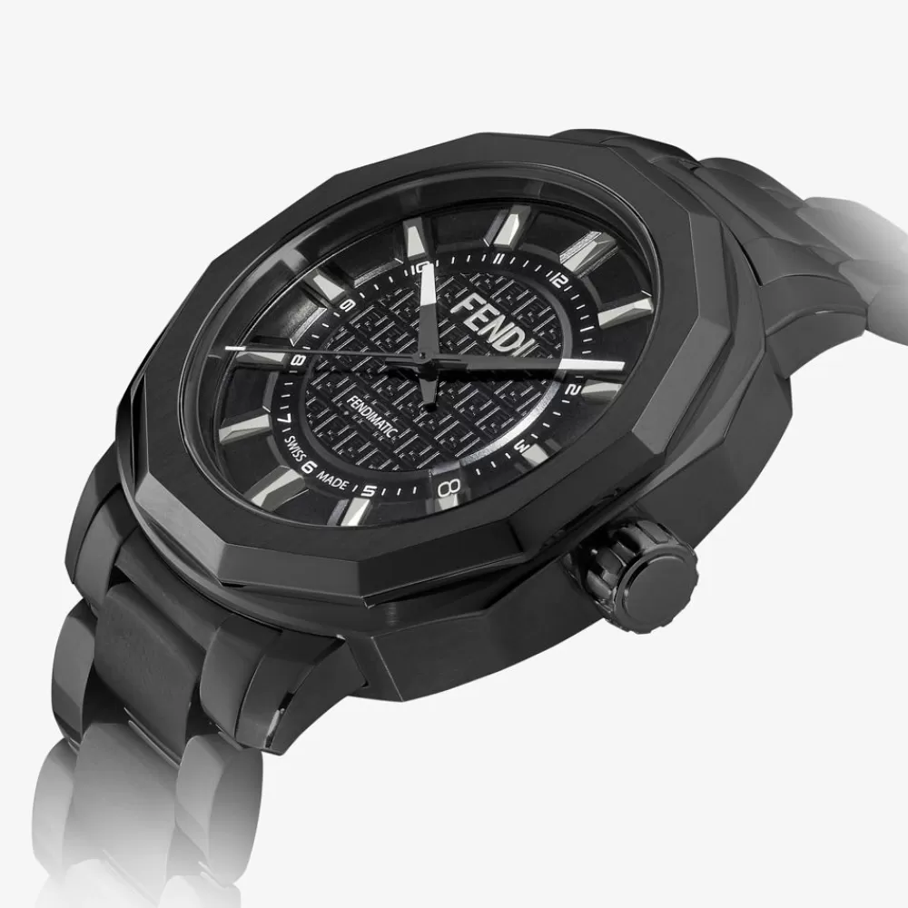 Orologi>Fendi 42 Mm - Orologio Automatico Geometrico