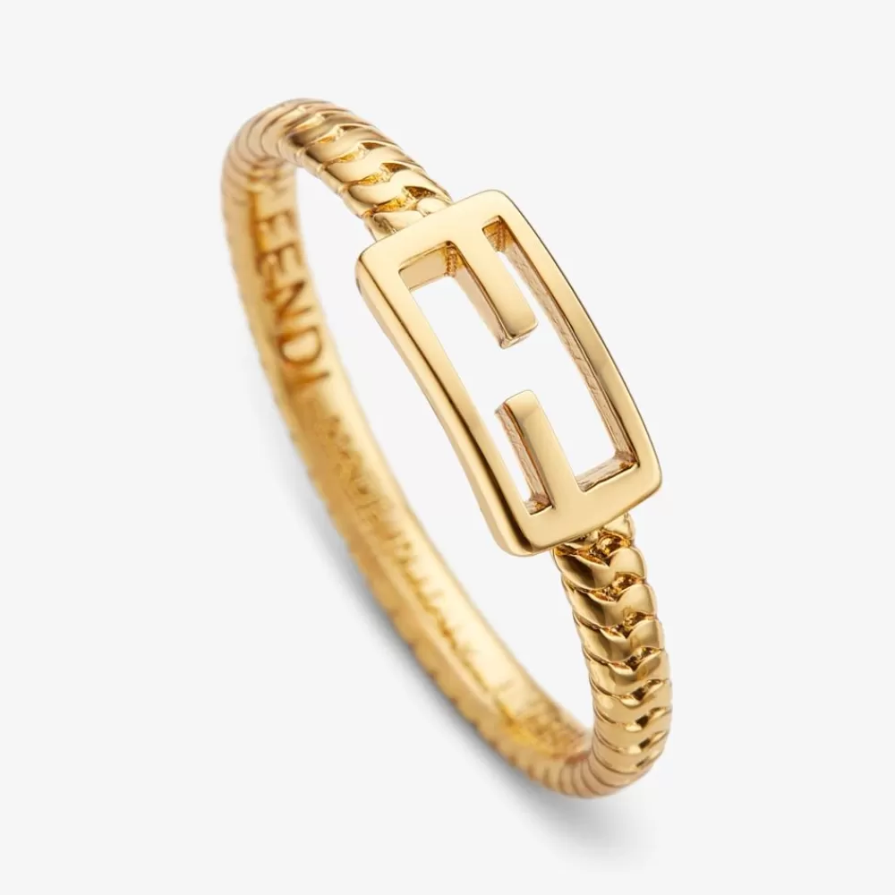 Anelli>Fendi Anello Color Oro