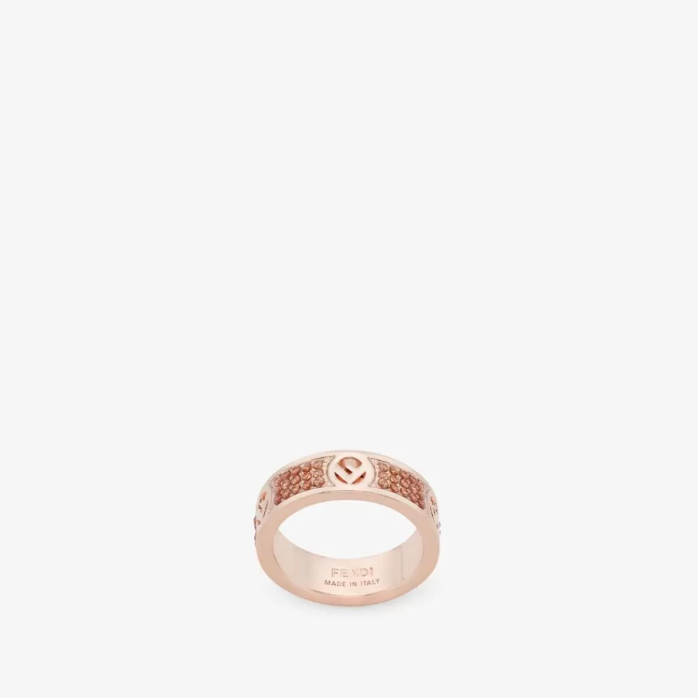 Anelli>Fendi Anello Color Oro Rosa