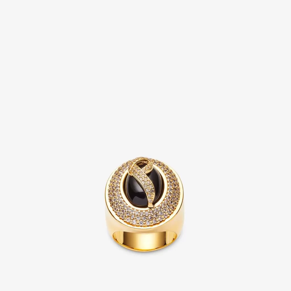 Anelli>Fendi Anello In Metallo Color Oro