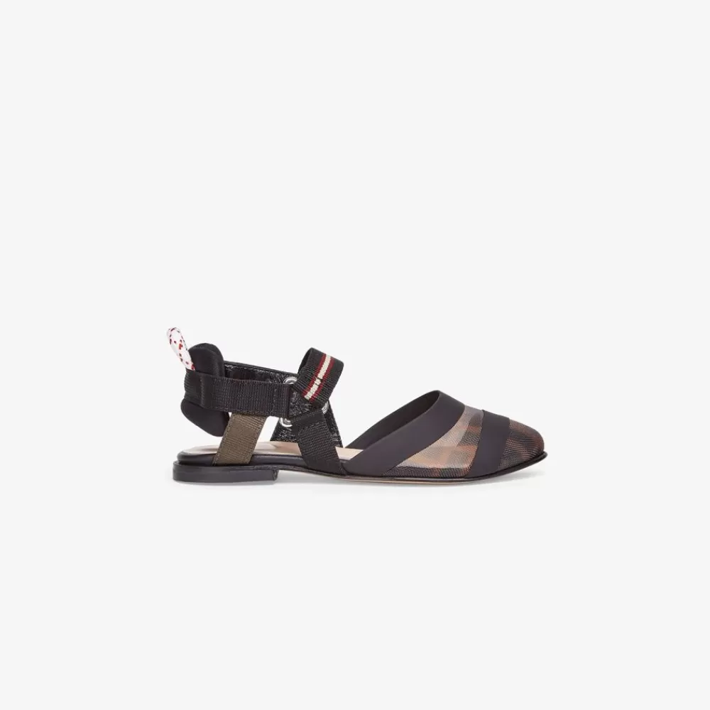 Scarpe>Fendi Ballerina Junior Girl In Rete