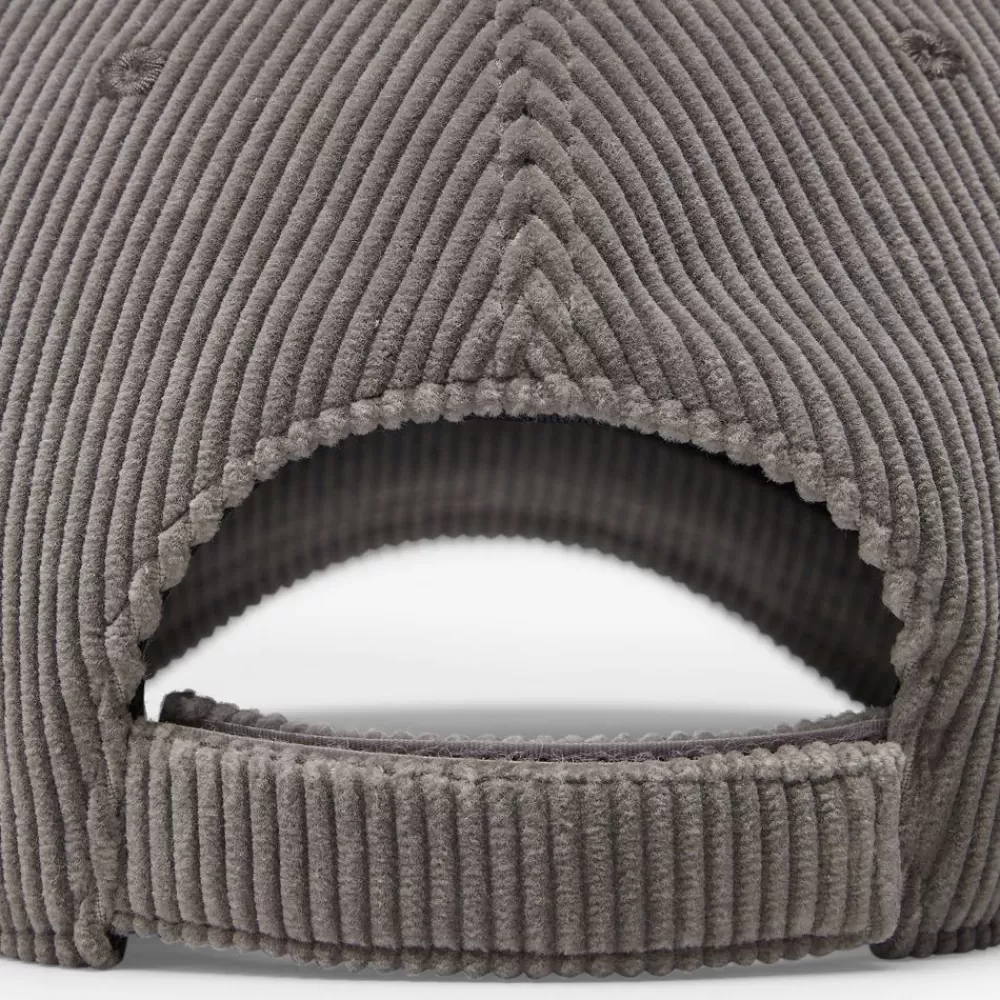 Cappelli E Guanti>Fendi Baseball Cap In Velluto Grigio