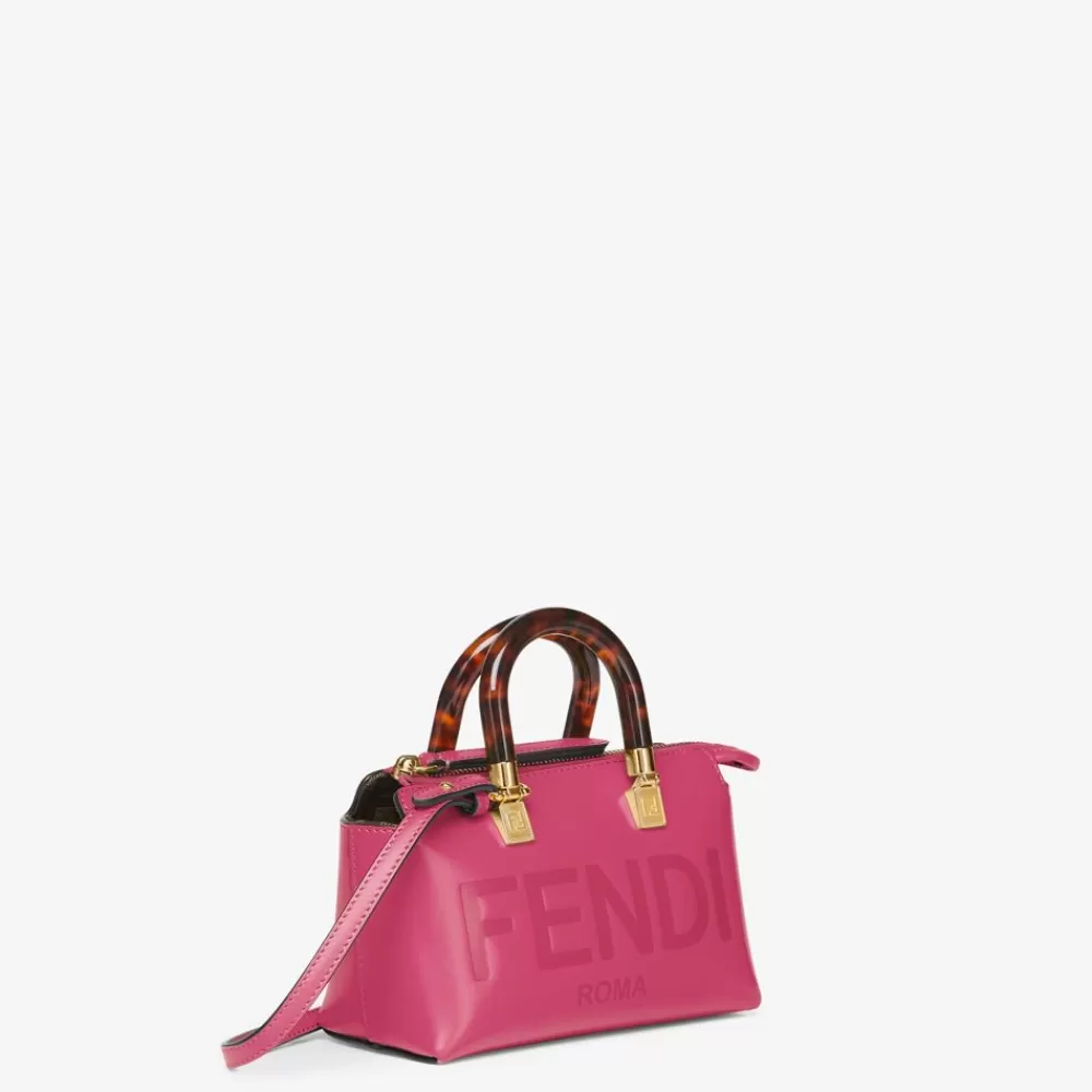 Borse Mini>Fendi Bauletto Piccolo In Pelle Fucsia
