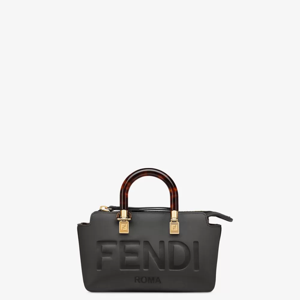 Borse Mini>Fendi Bauletto Piccolo In Pelle Nera