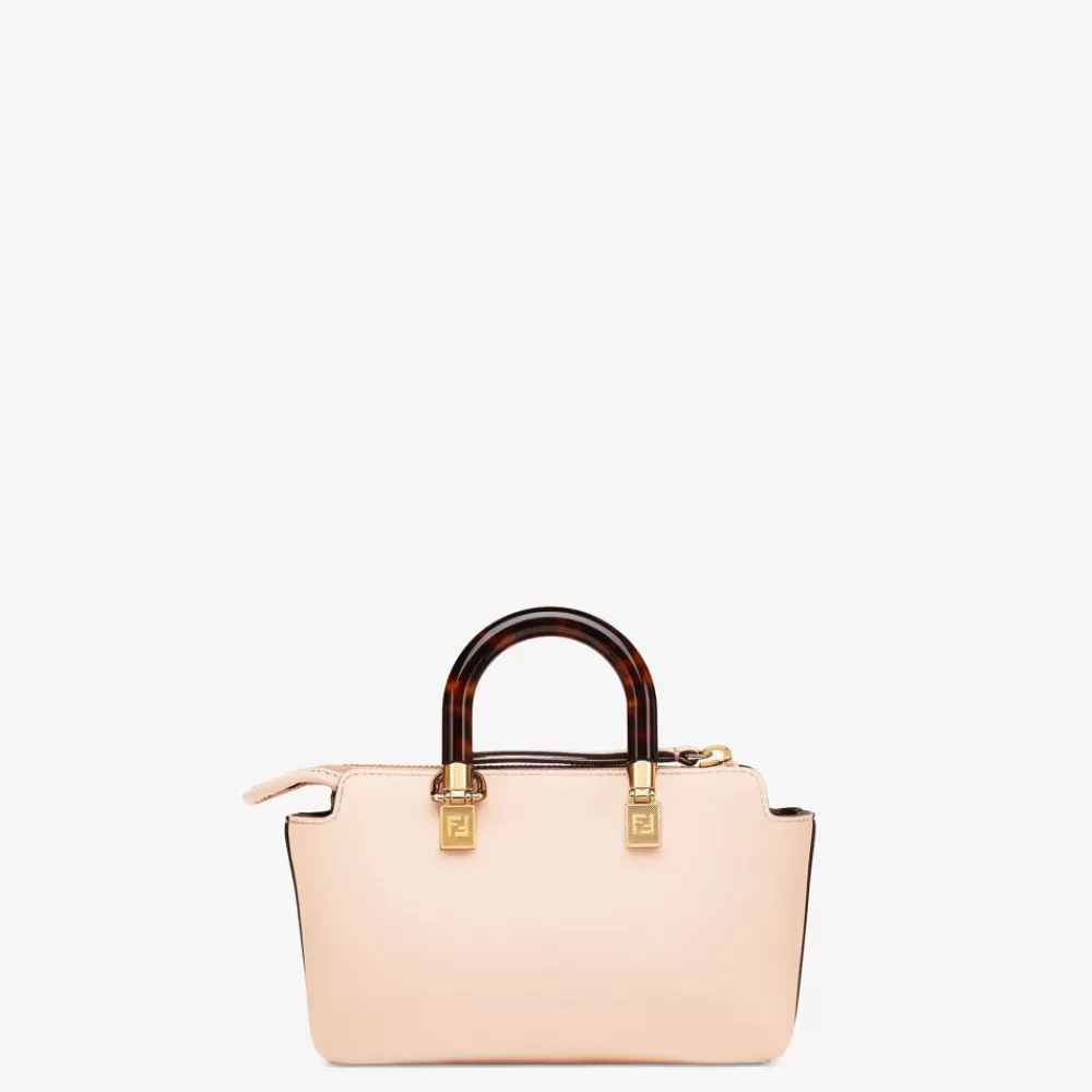 Accessori E Borse>Fendi Bauletto Piccolo In Pelle Rosa Chiaro