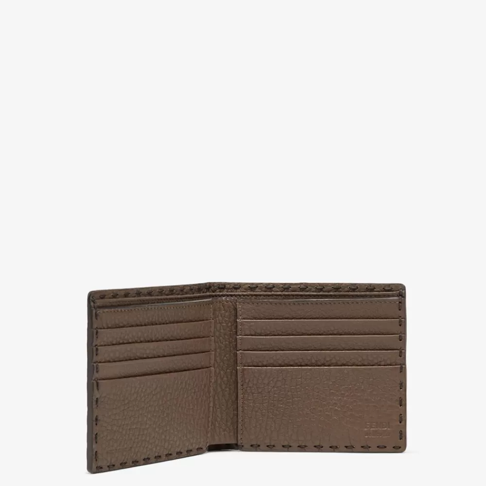 Portafogli>Fendi Bi-Fold In Pelle Blu