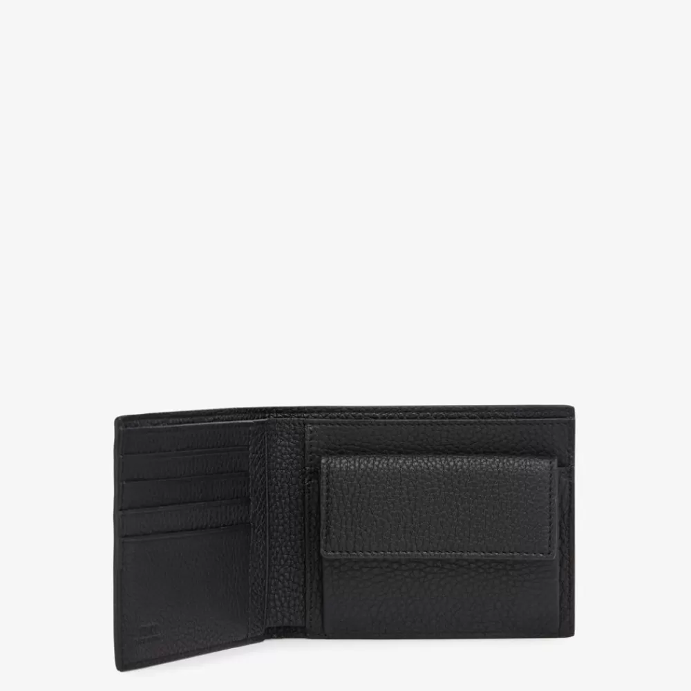 Portafogli>Fendi Bi-Fold In Pelle Nera