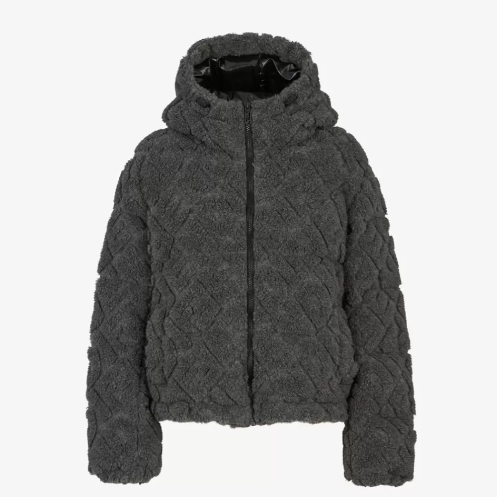 Cappotti E Capispalla>Fendi Blouson In Lana Grigia
