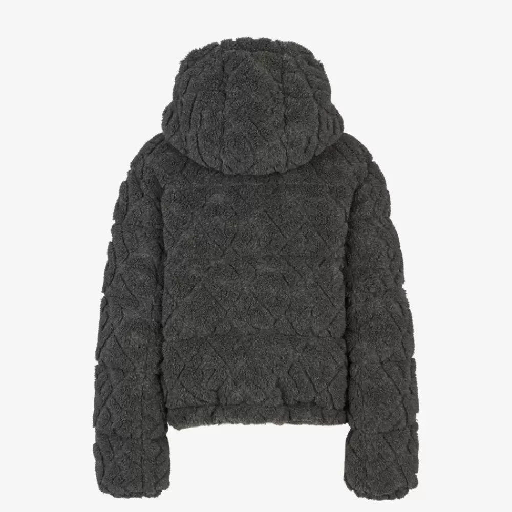 Cappotti E Capispalla>Fendi Blouson In Lana Grigia