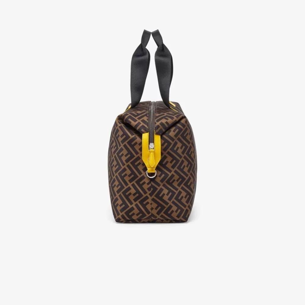 Accessori>Fendi Borsa Da Viaggio In Nylon Con Stampa Roma