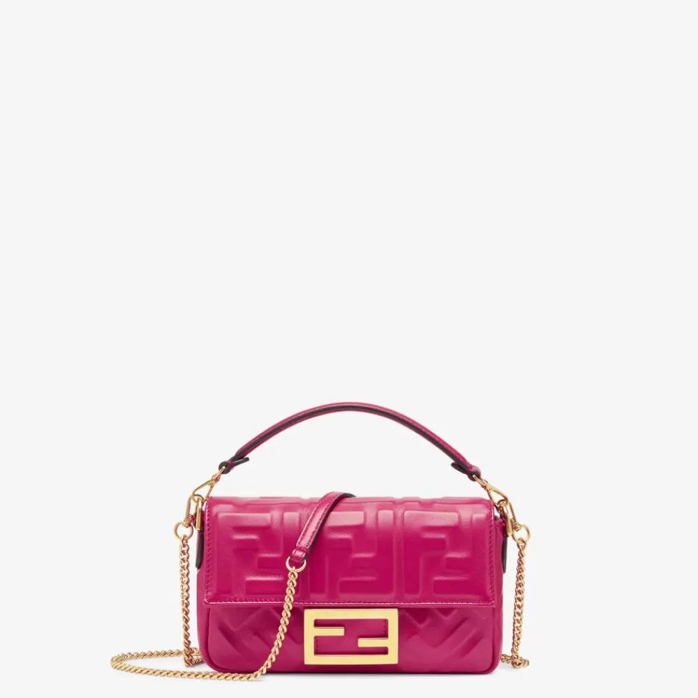 Borse Mini>Fendi Borsa In Nappa Fucsia