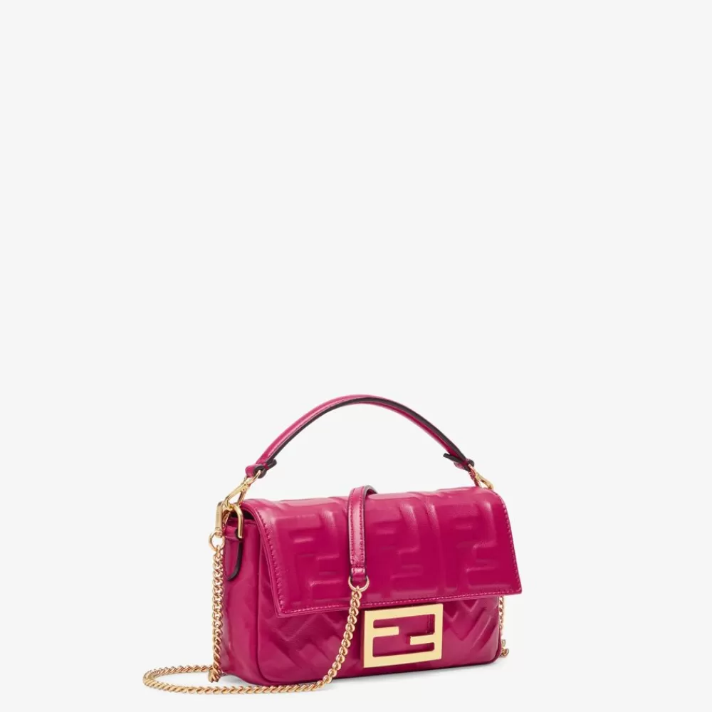 Borse Mini>Fendi Borsa In Nappa Fucsia