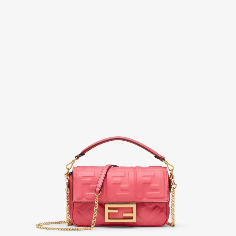 Borse Mini>Fendi Borsa In Nappa Rosa