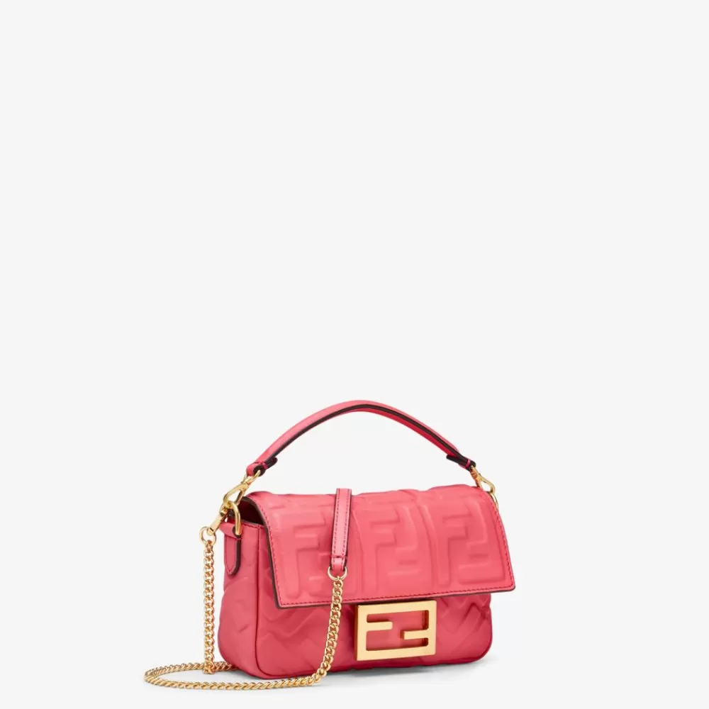 Borse Mini>Fendi Borsa In Nappa Rosa