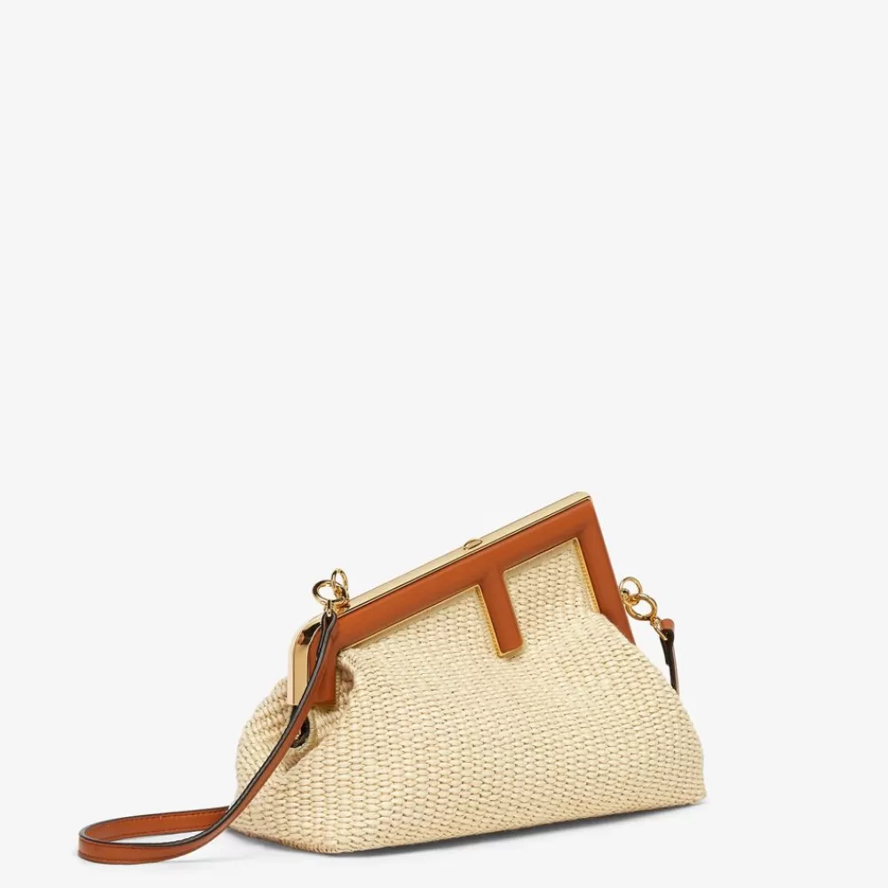 Borse Hobo>Fendi Borsa In Paglia Naturale