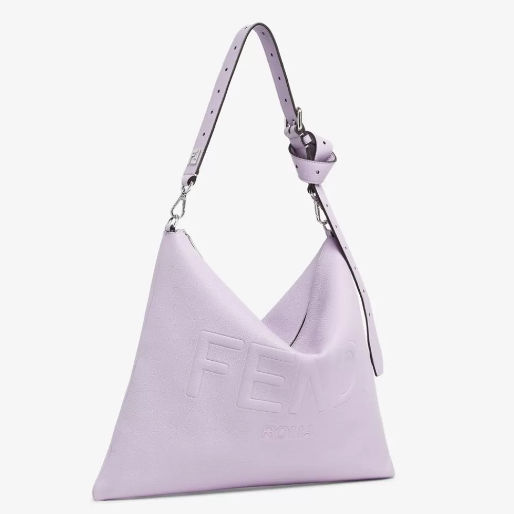 Borse A Tracolla>Fendi Borsa In Pelle Lilla