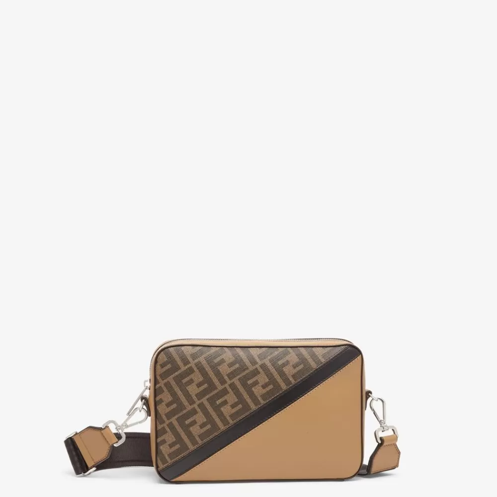 Borse A Tracolla>Fendi Borsa In Pelle Multicolor