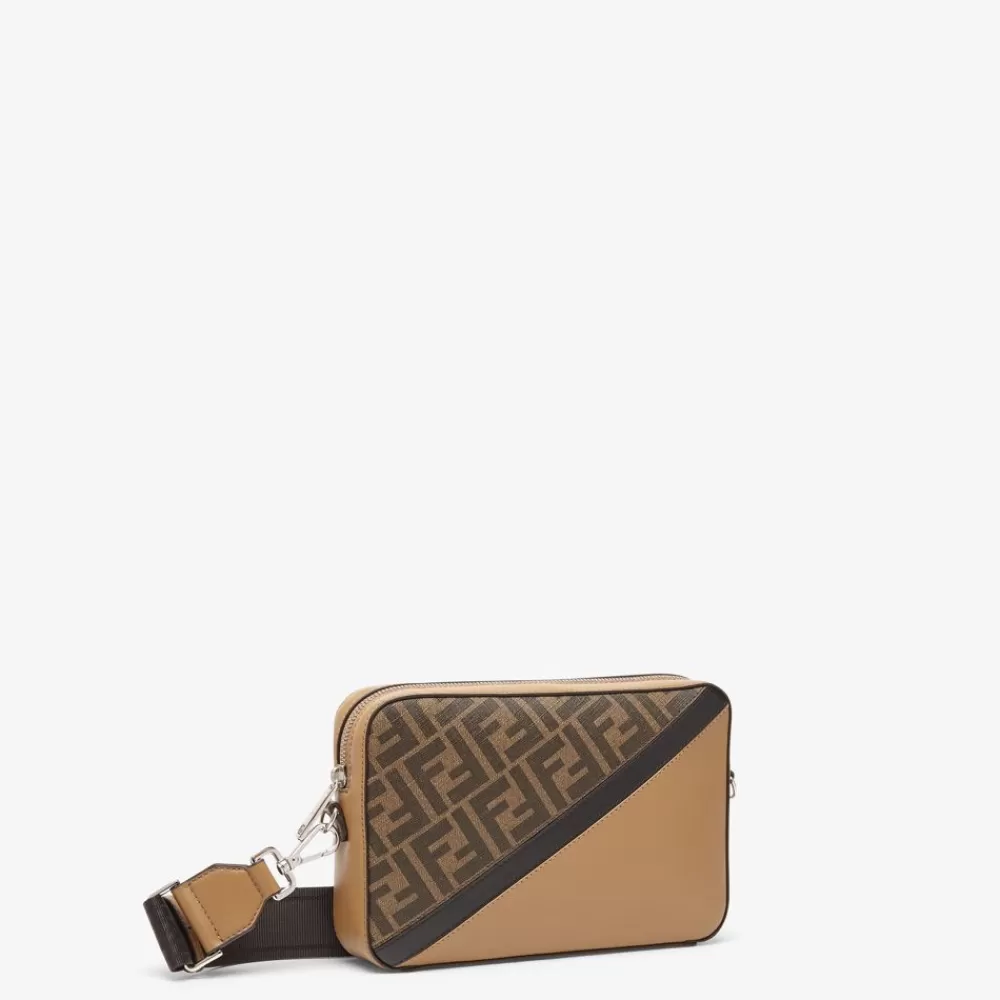 Borse A Tracolla>Fendi Borsa In Pelle Multicolor
