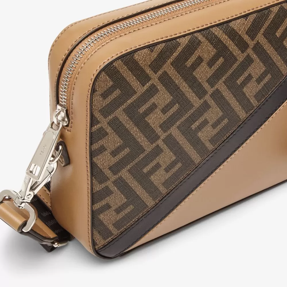Borse A Tracolla>Fendi Borsa In Pelle Multicolor