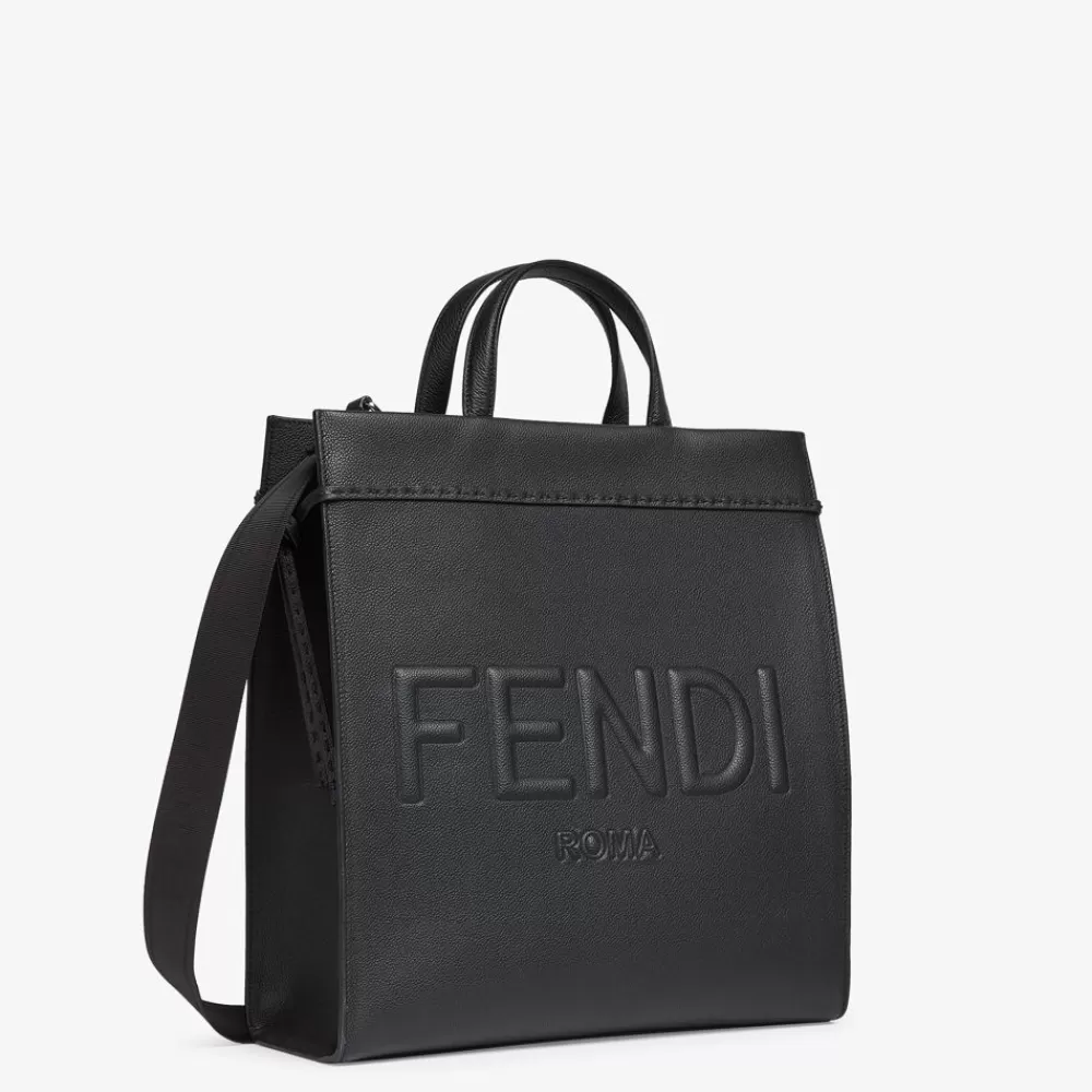 Borse Hobo>Fendi Borsa In Pelle Nera