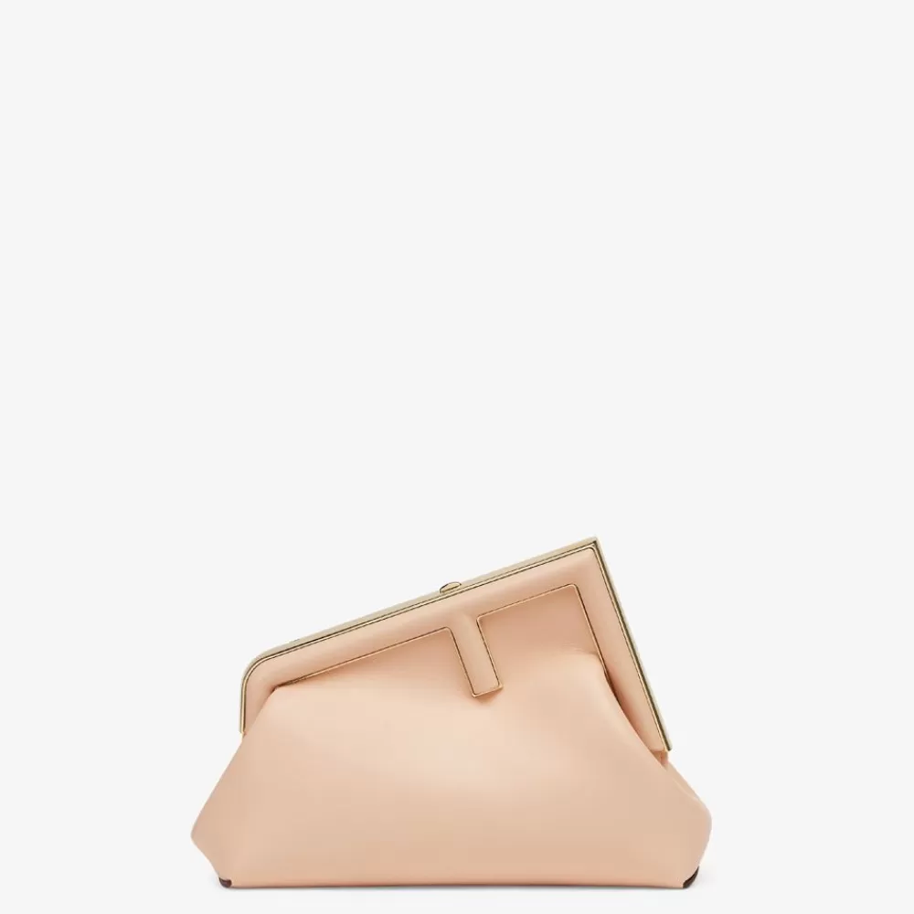 Clutch E Pochette>Fendi Borsa In Pelle Rosa