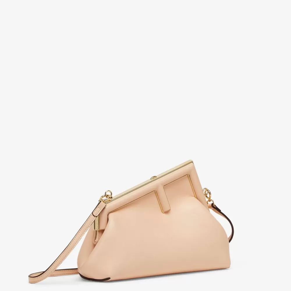 Clutch E Pochette>Fendi Borsa In Pelle Rosa