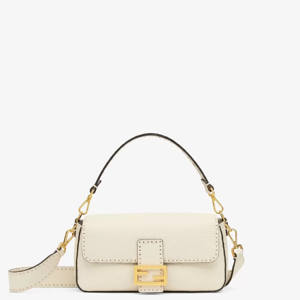 Borse A Spalla E Tracolle>Fendi Borsa Selleria Camelia Con Macro Impunture