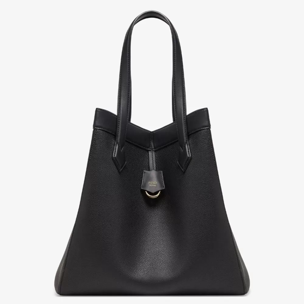 Borse A Secchiello>Fendi Borsa Trasformabile In Pelle Nera