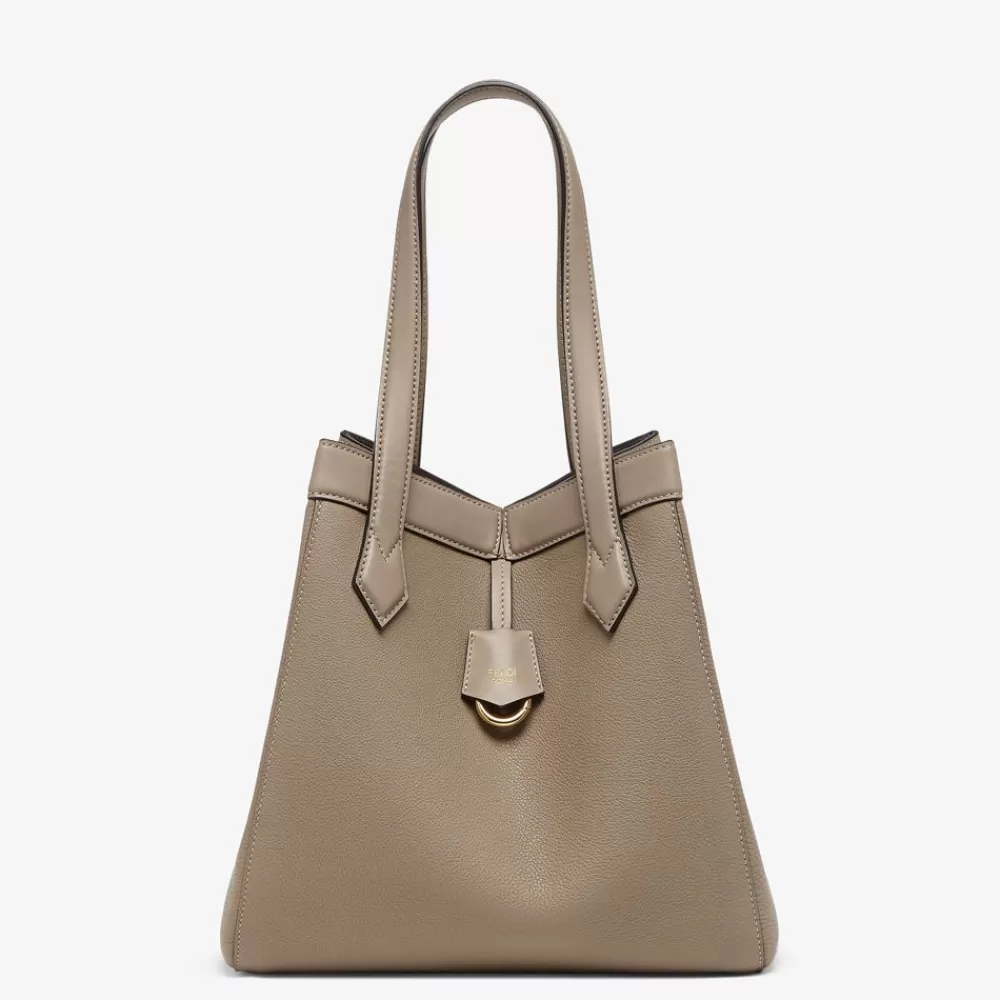 Borse A Secchiello>Fendi Borsa Trasformabile In Pelle Tortora