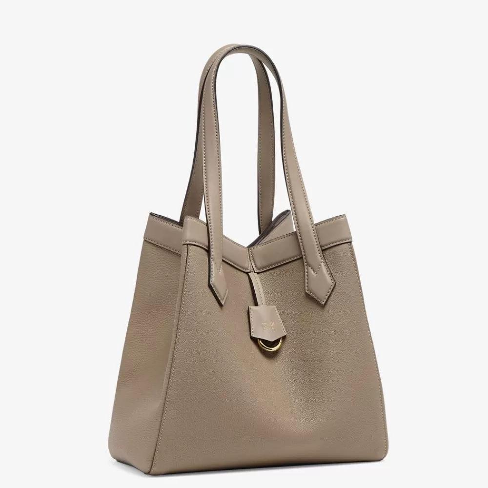 Borse A Secchiello>Fendi Borsa Trasformabile In Pelle Tortora