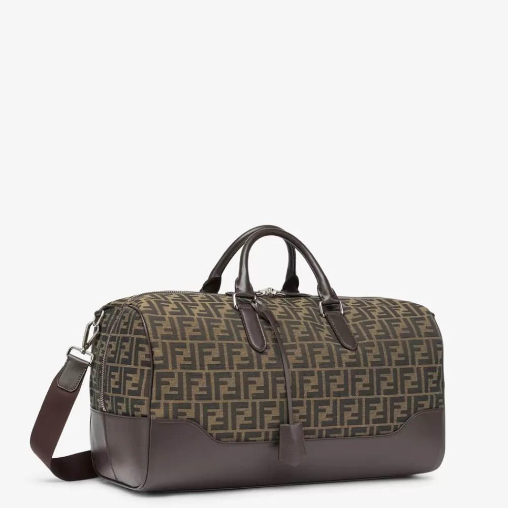 Viaggi>Fendi Borsone In Tessuto Jacquard Ff