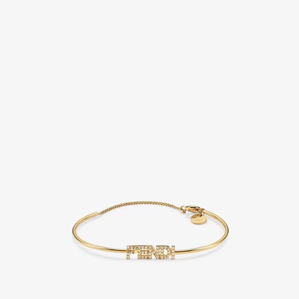 Bracciali>Fendi Bracciale Color Oro