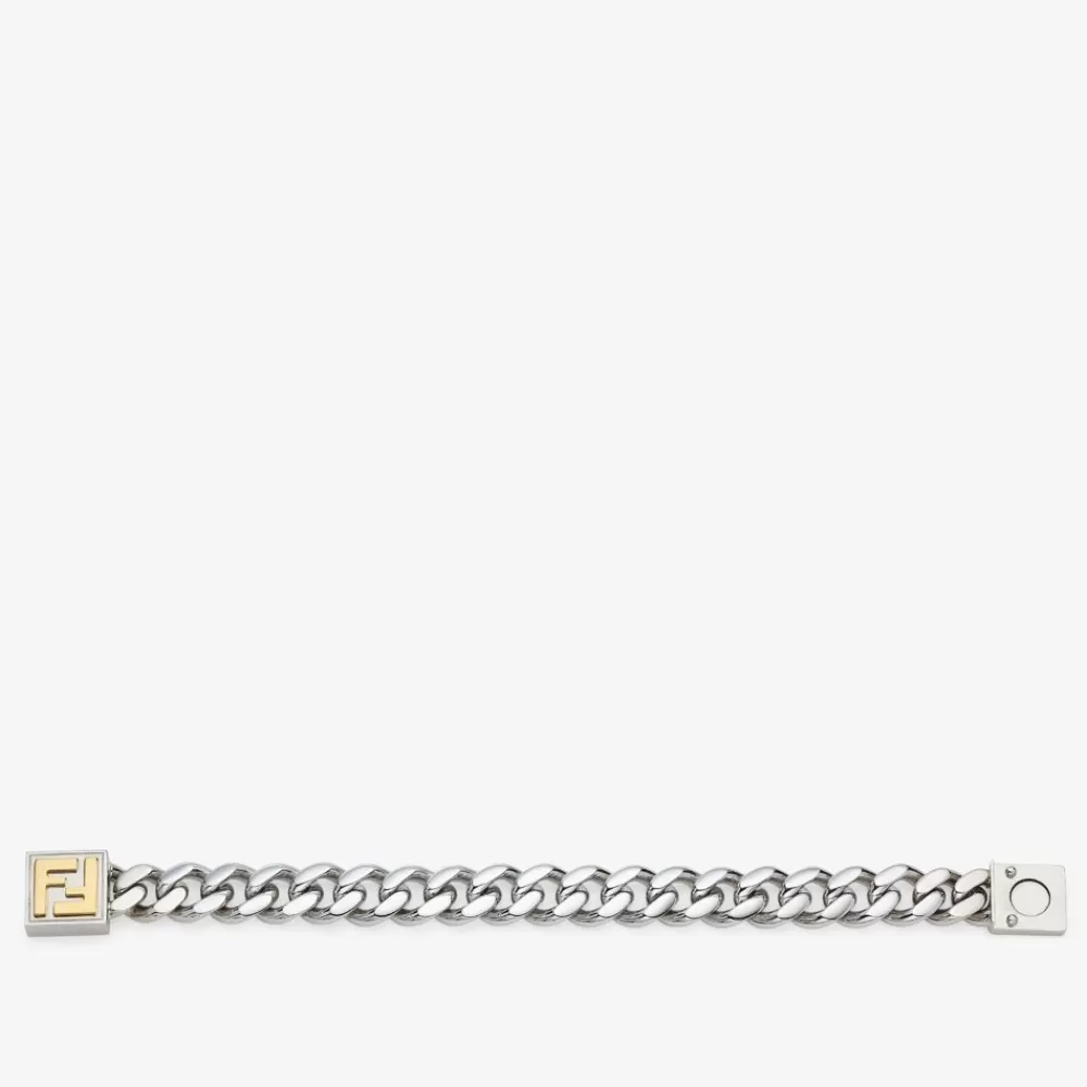 Bracciali>Fendi Bracciale Color Palladio E Oro