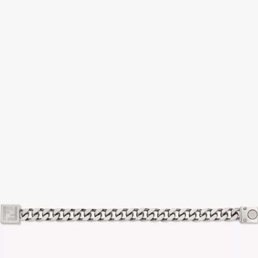 Bracciali>Fendi Bracciale In Metallo Color Argento