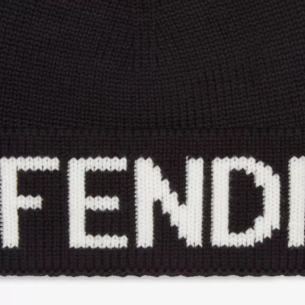 Cappelli E Guanti>Fendi Cappello In Lana Mera