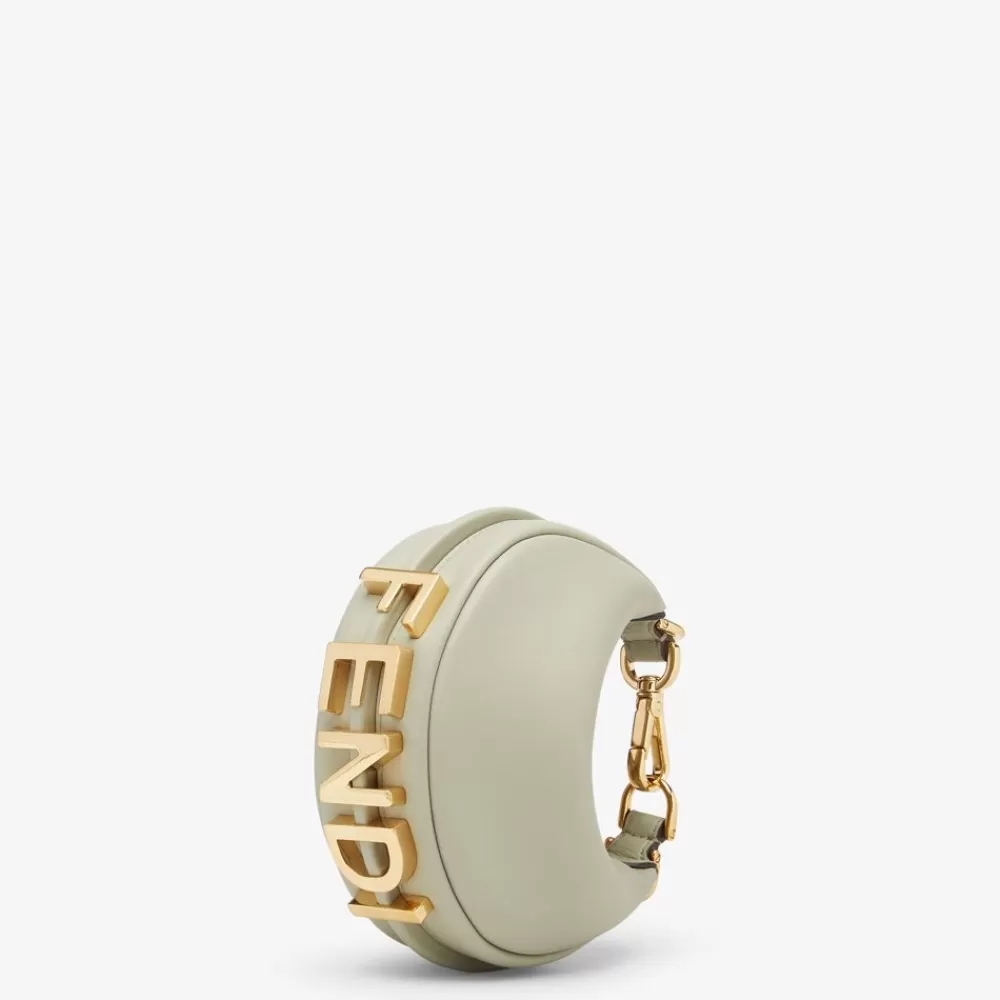 Miniature Bags>Fendi Charm In Pelle Verde