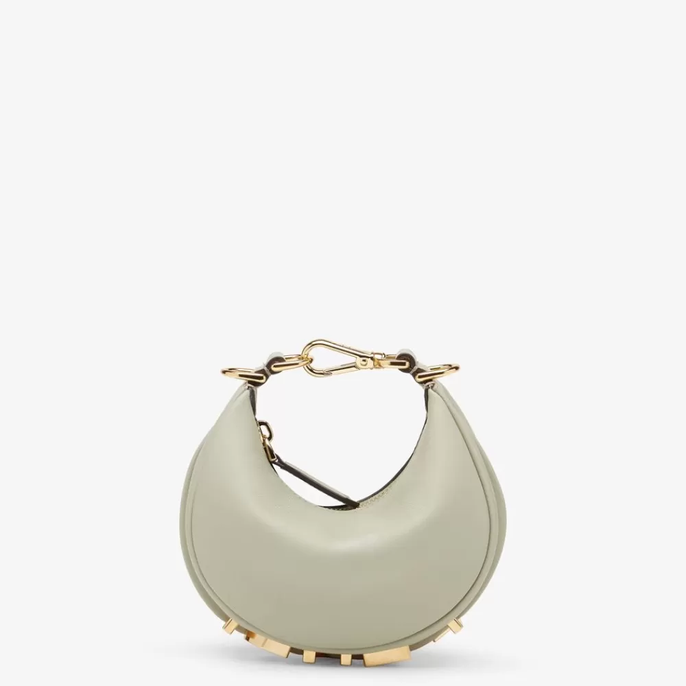 Miniature Bags>Fendi Charm In Pelle Verde