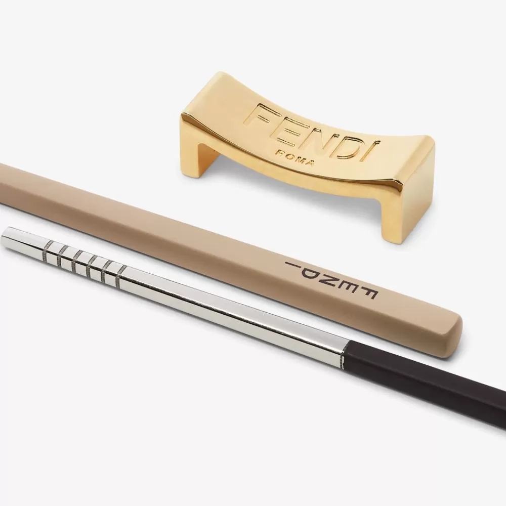 Accessori Per La Tavola>Fendi Chopstick In Resina E Metallo