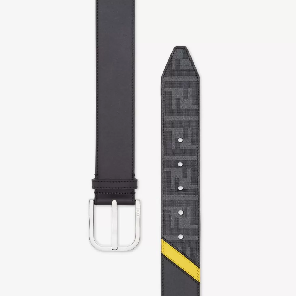 Cinture>Fendi Cintura In Pelle Nera