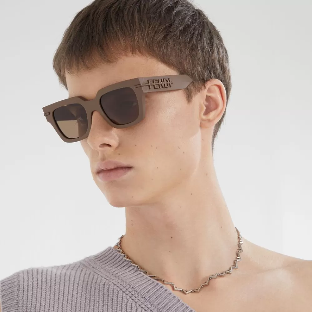 Collane>Fendi Collana In Metallo Color Argento
