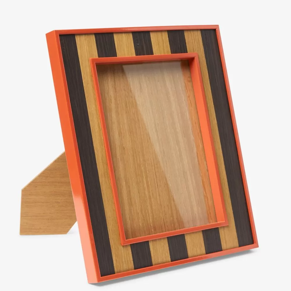 Regali Per La Casa New>Fendi Cornice In Legno Pequin E Laccato Rosso