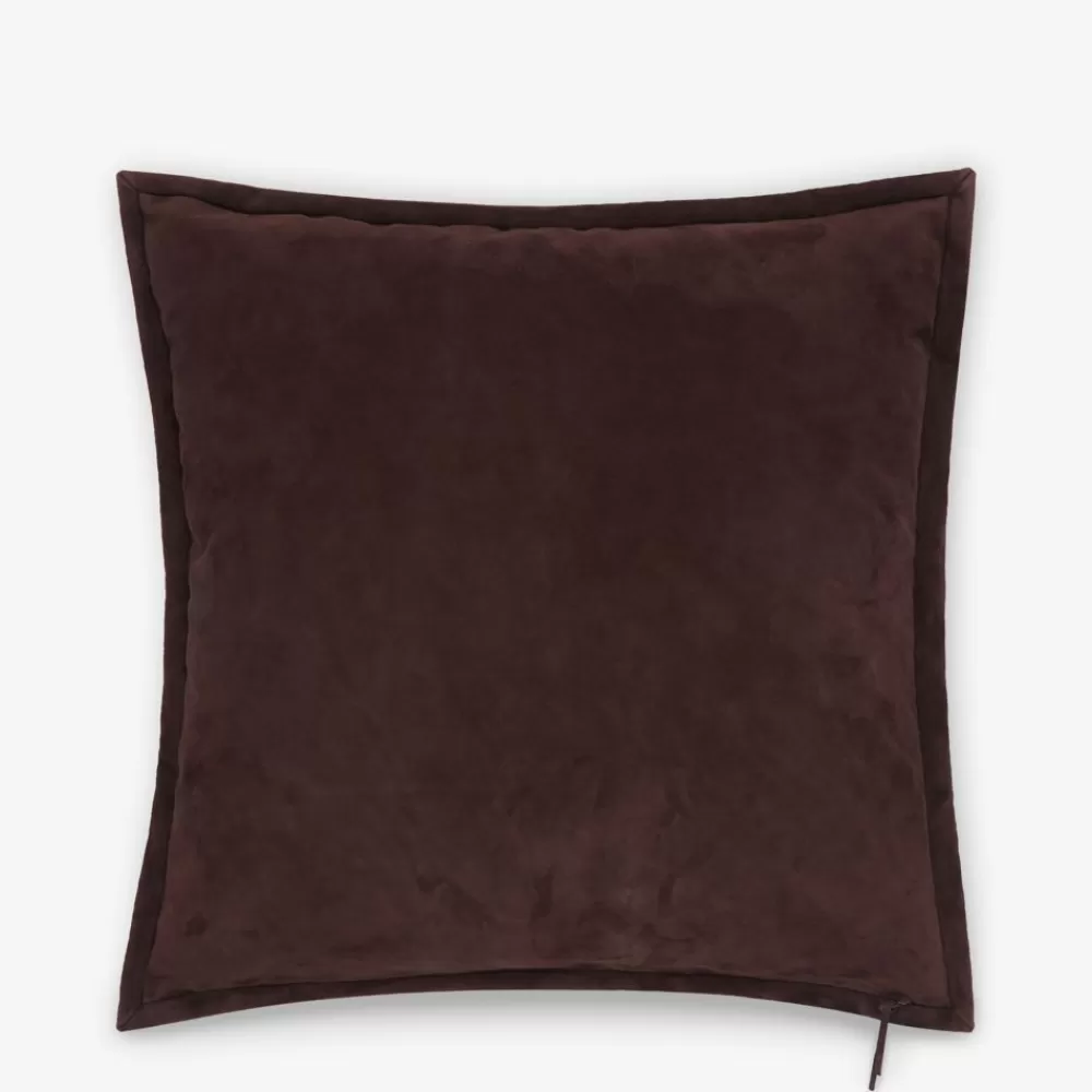 Regali Per La Casa New>Fendi Cuscino In Pelle Intrecciata Marrone Scuro