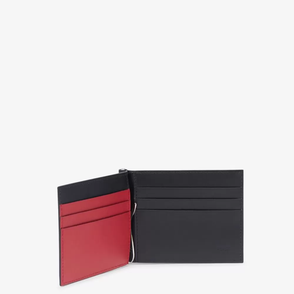 Portafogli>Fendi Ferma Banconote In Pelle Nera