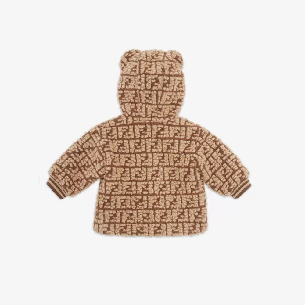 Bambina>Fendi Giacca Baby In Lana Con Logo
