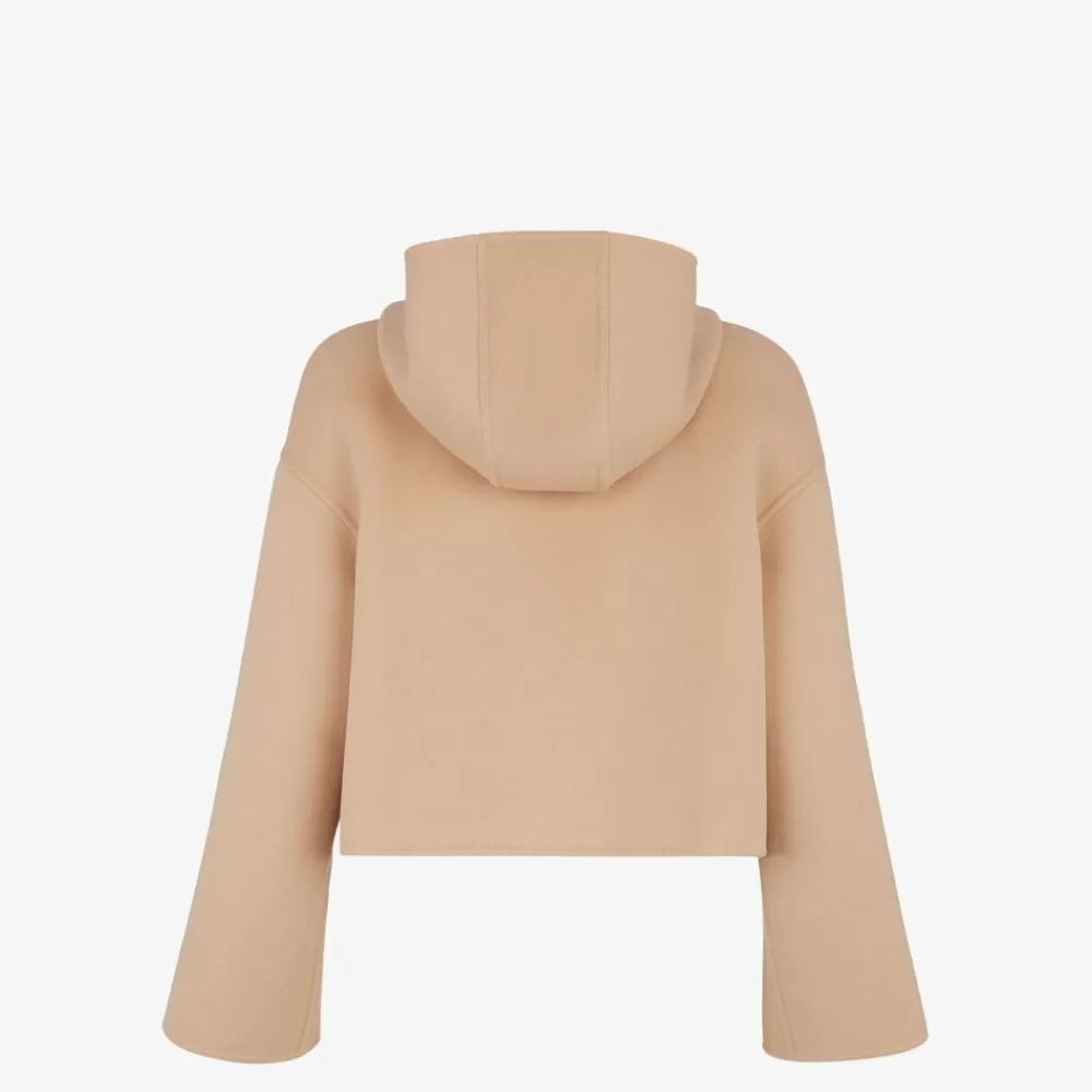 Cappotti E Capispalla>Fendi Giacca In Lana Beige