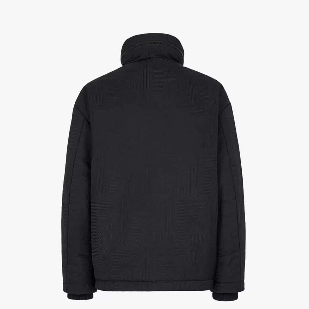 Cappotti E Capispalla>Fendi Giacca In Nylon Nero