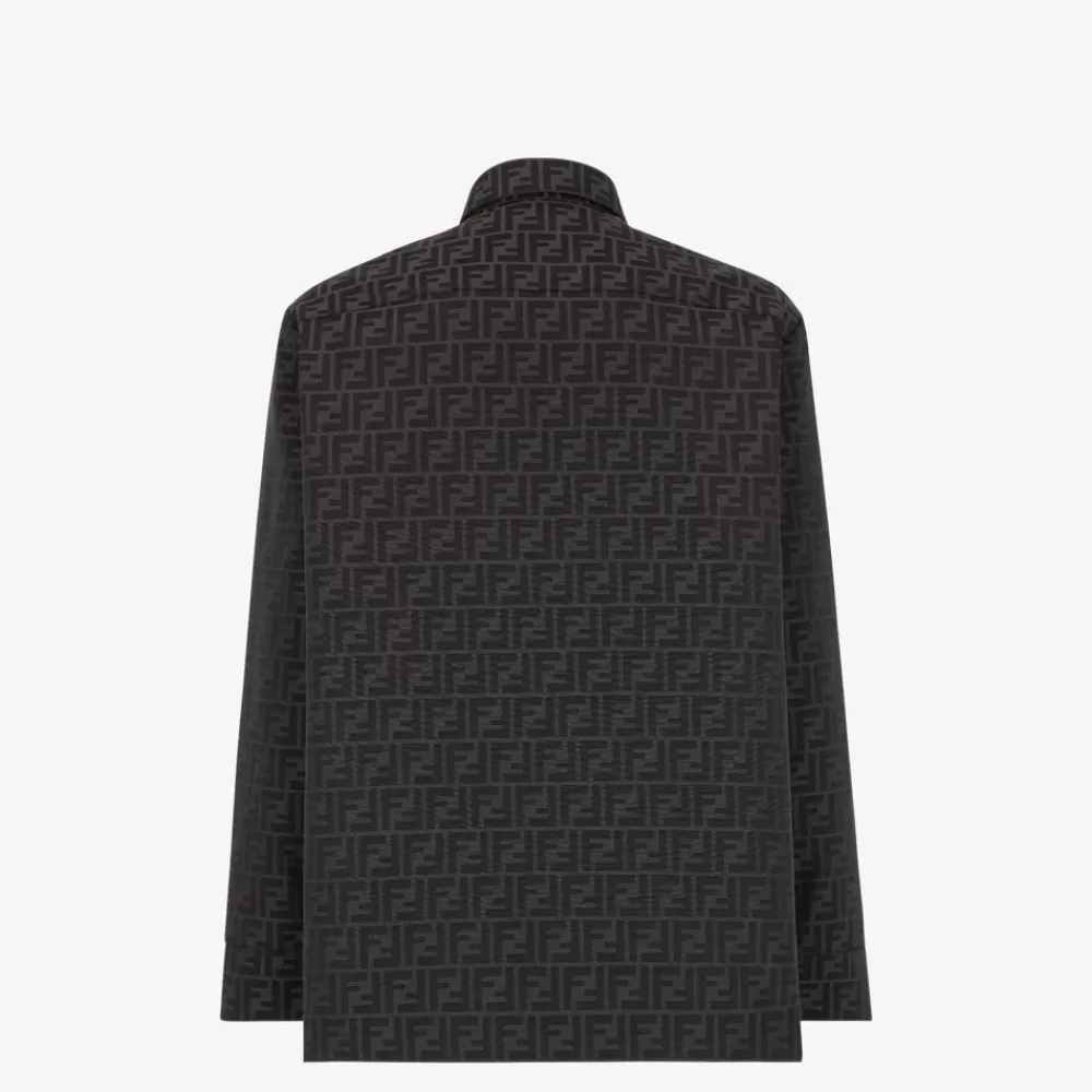 Cappotti E Capispalla>Fendi Go-To Jacket In Tessuto Jacquard Ff